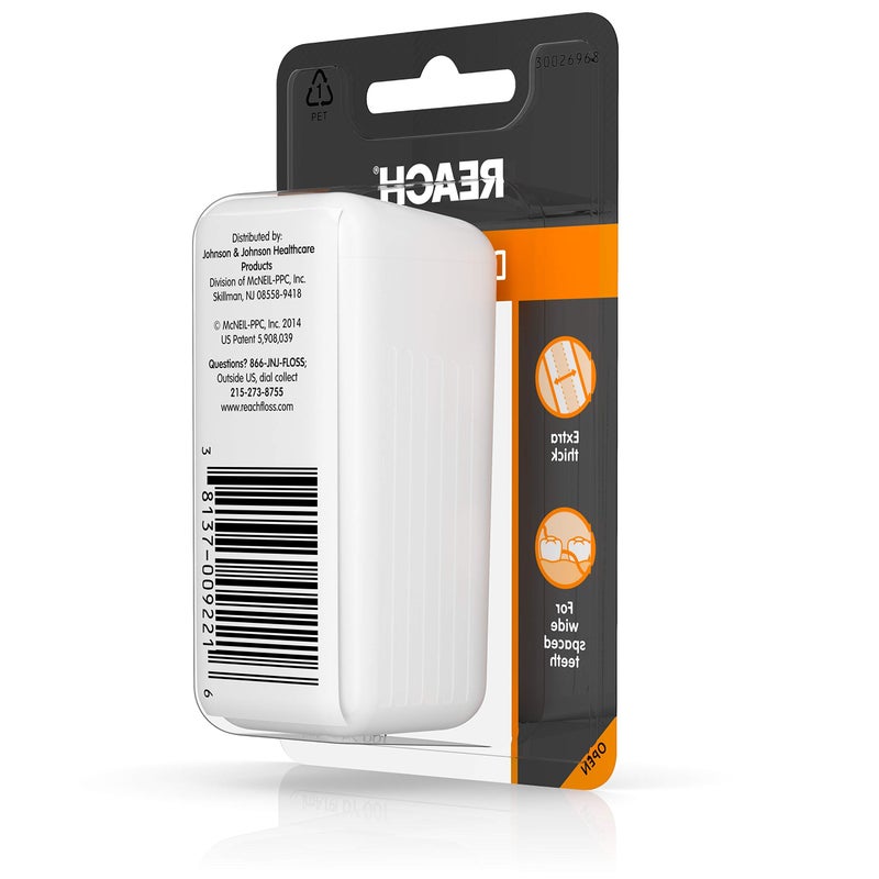REACH شريط دنتوتيب الشمعي، بدون نكهة 100 ياردة، 1 قطعة (عبوة من 2) - Image 4