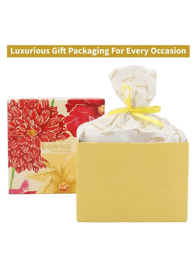 BodyHerbals Beautiful Day Bath And Body Care Gift Set For Women & Men - Skin Care Hamper With Signature Vanilla & Orange Range - Premium Gift Packaging - Pampering Kit For All Occasions - Set Of 7 Pcs - Gift For Birthdays, Anniversary And Special Celebrations - Image 5
