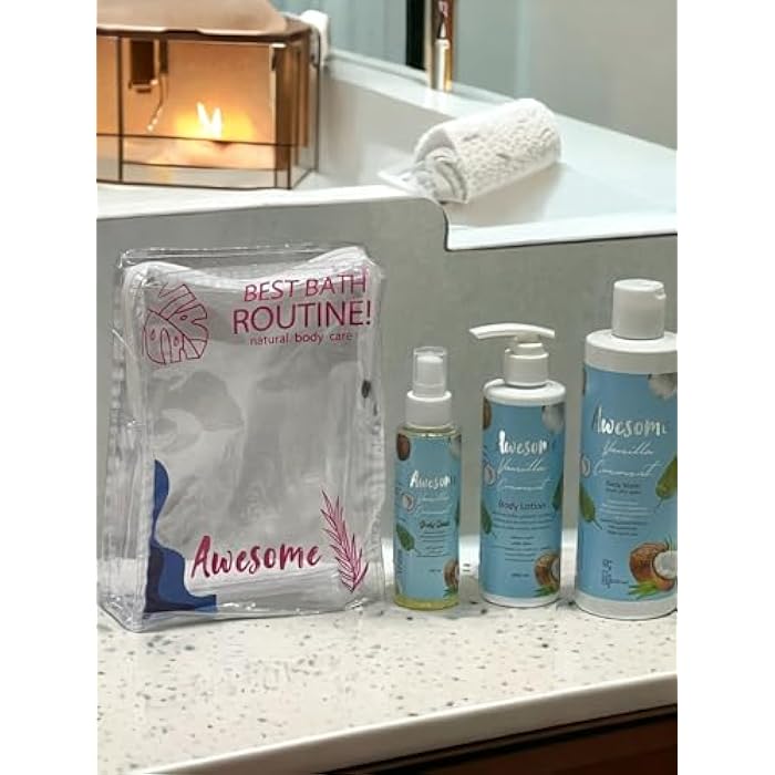 Awesome Vanilla Coconut Gift Box 980 ml - Image 1