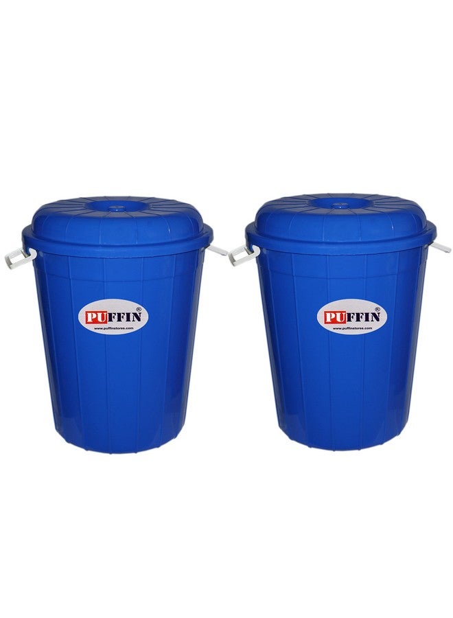PUFFIN Multipurpose Plastic Storage-Bucket Drum (2, 80 Litre) - Image 1