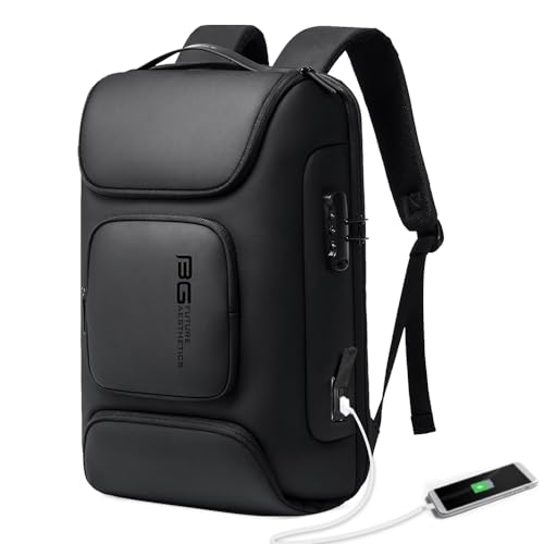 BANGE Business Backpack,Laptop Backpack with USB Charging Port, Slim Business Backpacks Fit for 15.6 INCH,Men Traveling Backpackfor Men and Women - Image 1