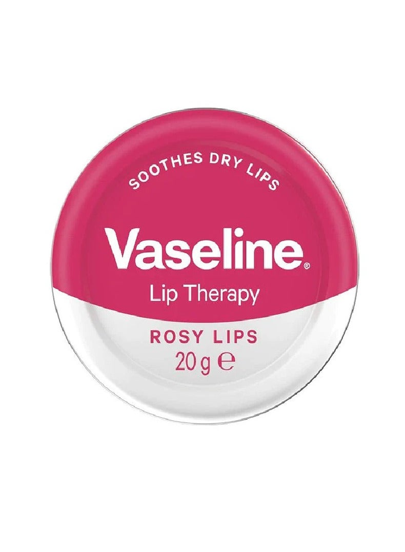 فازلين مرطب شفايف فازلين الوردى مدور 20 جرام