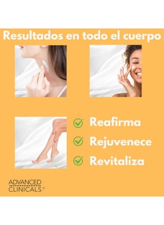 Advanced Clinicals Advanced Clinicals Retinol Advanced Firming Cream for Face and Body - Spa Size 16 oz - Targets Fine Lines, Wrinkles, Dryness, and Uneven Skin Tone - Infused with Vitamin E, Green Tea, and Aloe Vera - Dermatologist & Allergy Tested  - Image 3