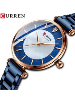 CURREN CURREN 9072 Stainless Steel Waterproof Japan Quartz Wrist watch for girls  - Image 3