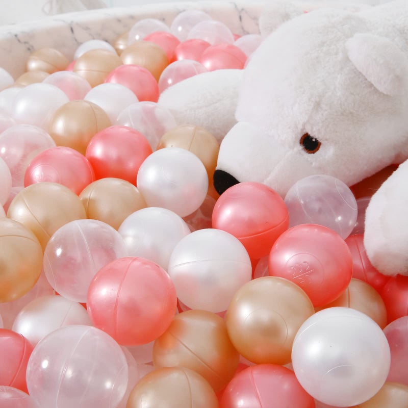 STARBOLO Ball Pit Balls for Toddlers -100pcs BPA Free Crush Proof Plastic Ball Play Toy Balls Children's Pool Water Toys  Macaron Ocean Balls for Play Tent - Image 3