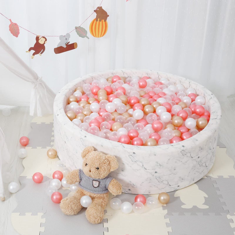 STARBOLO Ball Pit Balls for Toddlers -100pcs BPA Free Crush Proof Plastic Ball Play Toy Balls Children's Pool Water Toys  Macaron Ocean Balls for Play Tent - Image 2