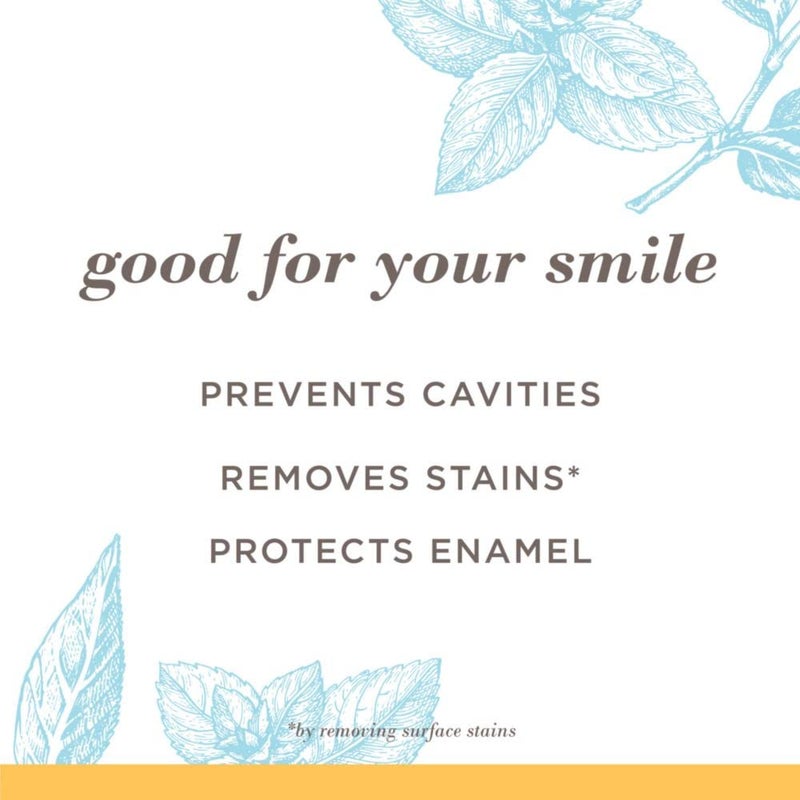 Burt's Bees Burtâ€™s Bees Toothpaste with Fluoride, Extra White, Zen Peppermint, 4.7 oz (14) - Image 2