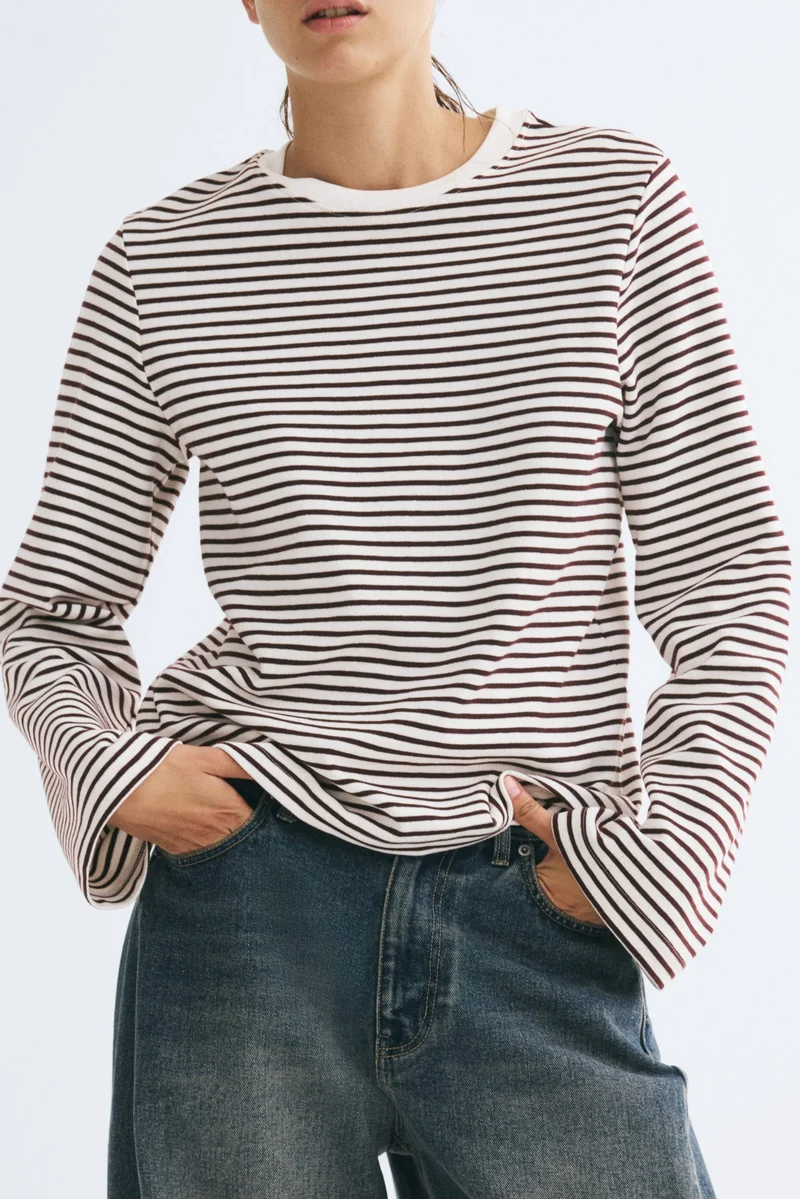 H&M Long-sleeved jersey top