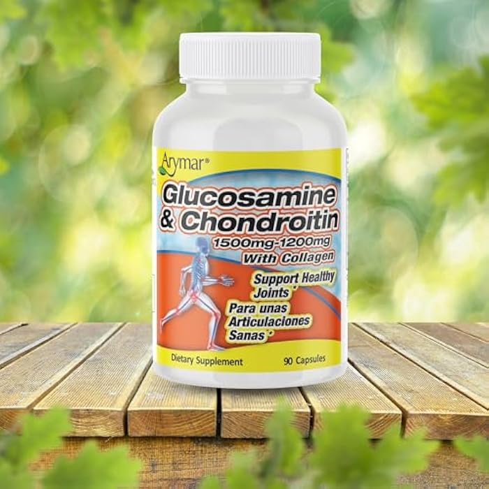 Arymar Glucosamine Chondroitin & Collagen Supplement Joint Support Formula Two Pack - Image 5