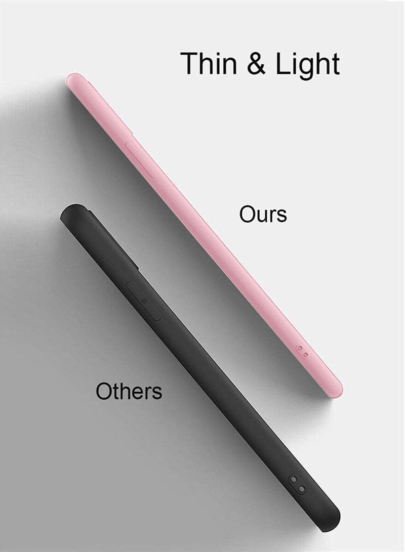 Wtech Premium Soft Liquid Silicone Case Cover For Realme 12 5G 2024 Hot Pink - Image 2