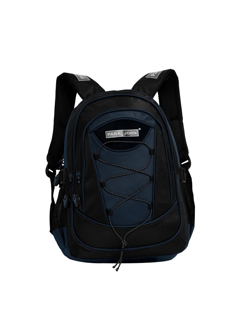 PARAJOHN Classic Students School Backpack Navy - Image 1