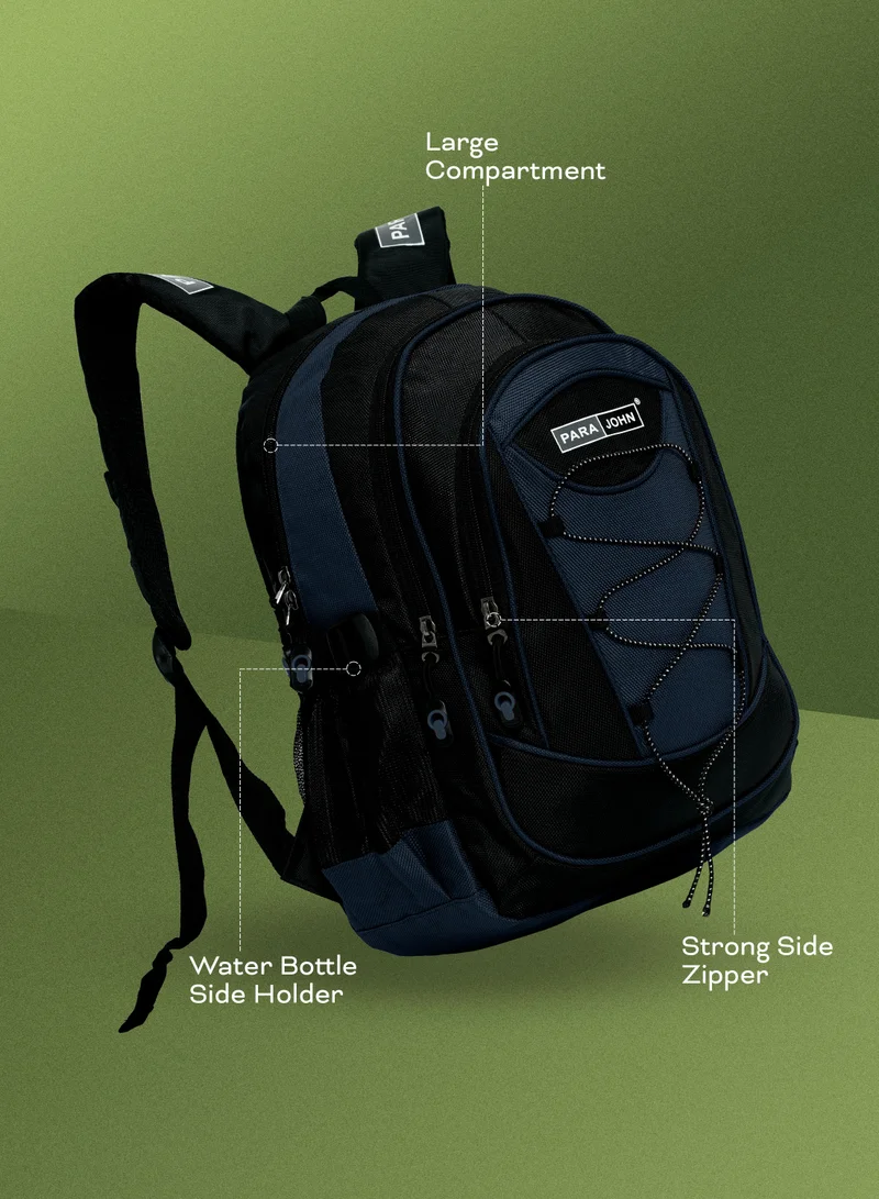 بارا جون حقيبة ظهر مدرسية كلاسيكية للطلاب لون كحلي