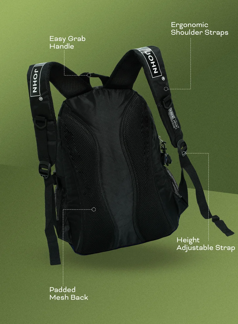 بارا جون حقيبة ظهر مدرسية كلاسيكية للطلاب لون كحلي