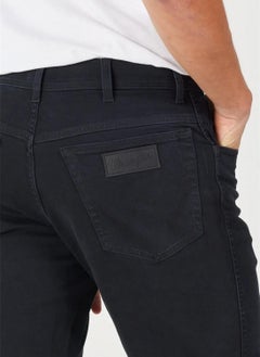 Wrangler Regular Waist Black Men's Chino Pants W121Y6100 Texas Non Denim Pants  - Image 4