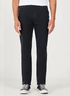 Wrangler Regular Waist Black Men's Chino Pants W121Y6100 Texas Non Denim Pants  - Image 2
