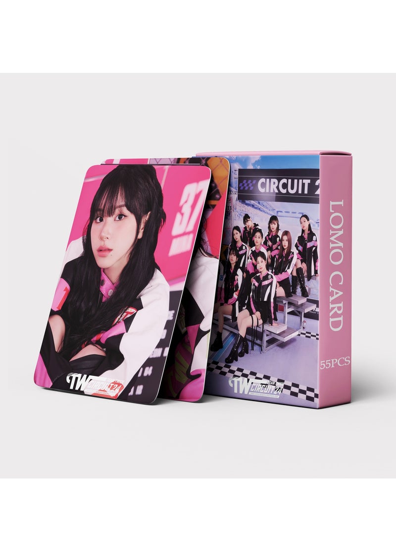 EHOME - 55Pcs TWICE Member Nayeon 2024 Season's Greetings Lomo Card - Image 1