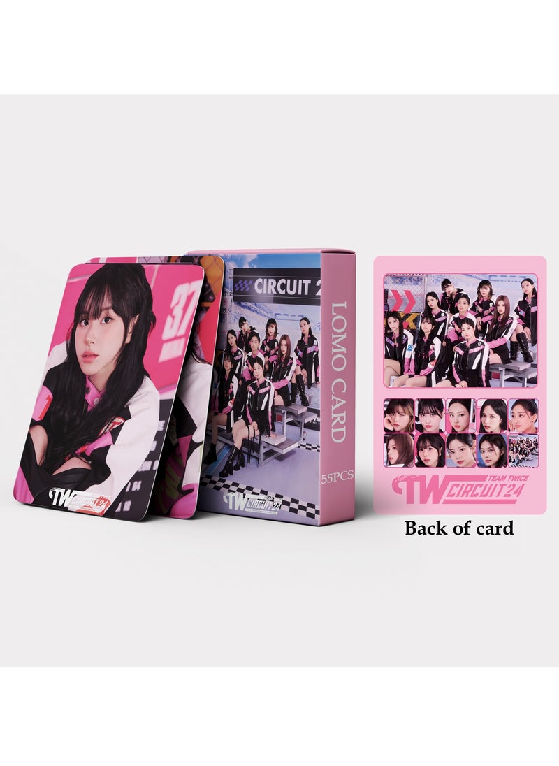 EHOME - 55Pcs TWICE Member Nayeon 2024 Season's Greetings Lomo Card - Image 1