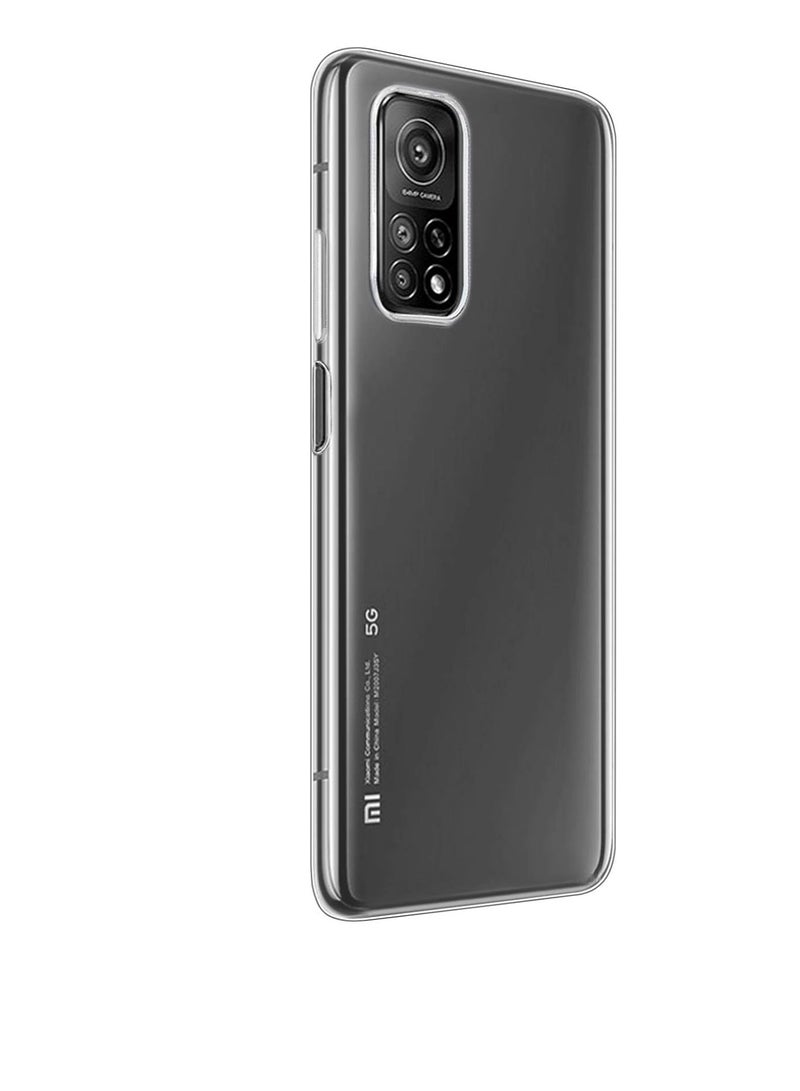 Transparent TPU Silicone Clear Gel Case Cover for Xiaomi Mi 10T / Mi 10T Pro, Crystal Gel Ultra Thin Case - Clear - Image 3