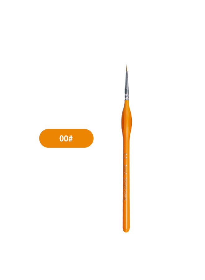 Nine Extremely Three-sided Drawing Pen Watercolor Gouache Brushwork Outline Tracing Pen Drawing Surface-drawing Photo Pen Extra Traditional Chinese Painting Hand-painted - Image 1