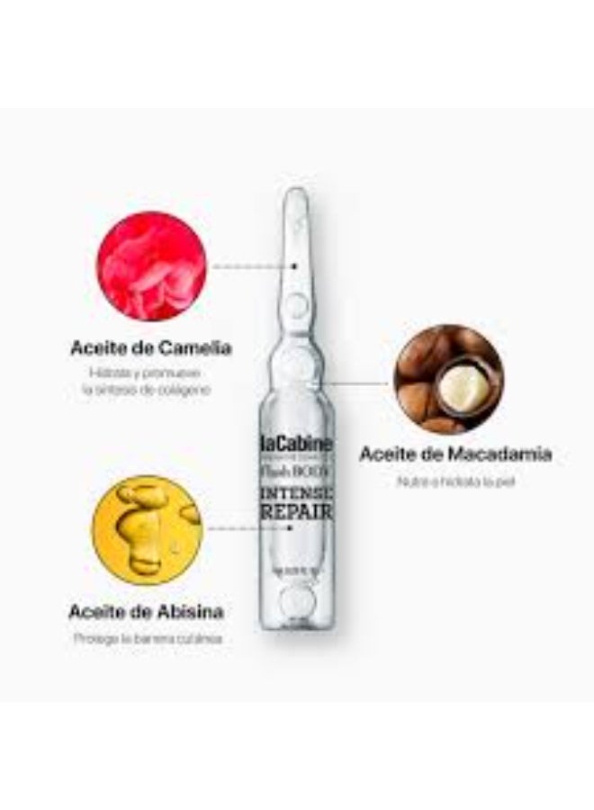 La Cabine Flash Body Intense Repair Concentrated Ampoules 7x7ml - Image 3