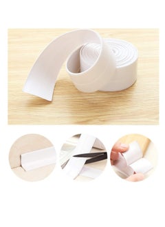 Generic 2 Packs Tape Caulk Strip Waterproof Flexible Self Adhesive Sealing for Kitchen Bathroom Tub Shower Floor Wall Edge Protector (1.5" x 10.5' White)  - Image 2