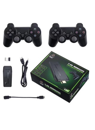 64G Retro Game Console, HD Classic Game Console, 10000+ Built-in Games, 9 Emulators Console, HDMI Output TV Video Games, High Definition Game Console with Dual 2.4G Wireless Controllers - pzsku/Z2D08399ACFA478C9D123Z/45/_/1699769036/849fa63f-642b-4a70-be0c-189dccf423f0
