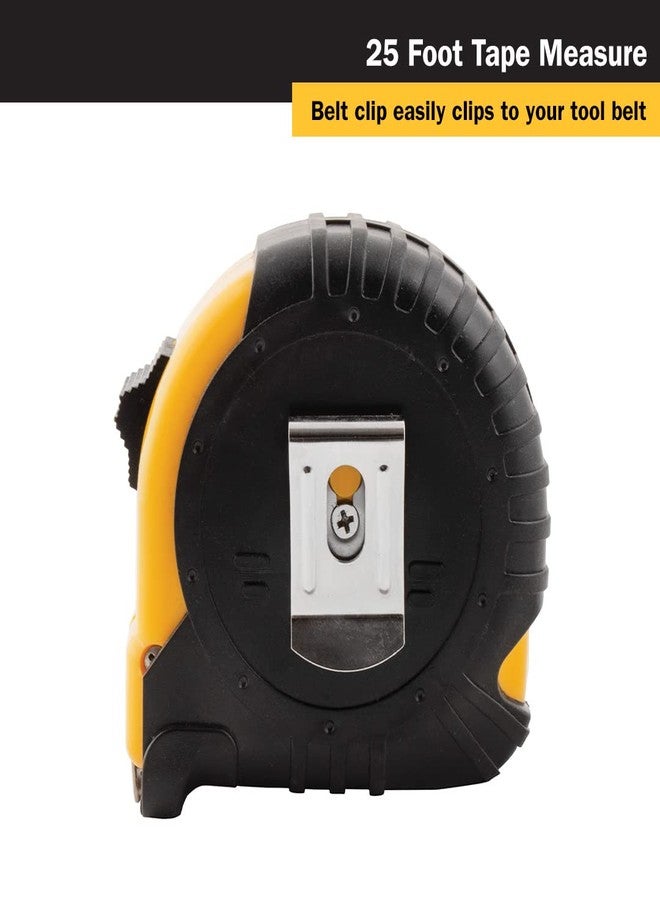 Titan 10925 6-Piece 25-Foot Tape Measure Bulk Set with Easy-Read Standard Markings and Durable Case - Image 4