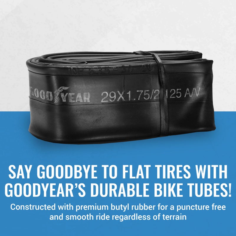 Goodyear Bicycle Tube, 29 X 1.75/2.125 | 29-inch Bike Tube with Butyl Rubber | Dependable Mountain Bike Tubes for Premium Cycling | 29 X 1.75/2.127 - Image 3
