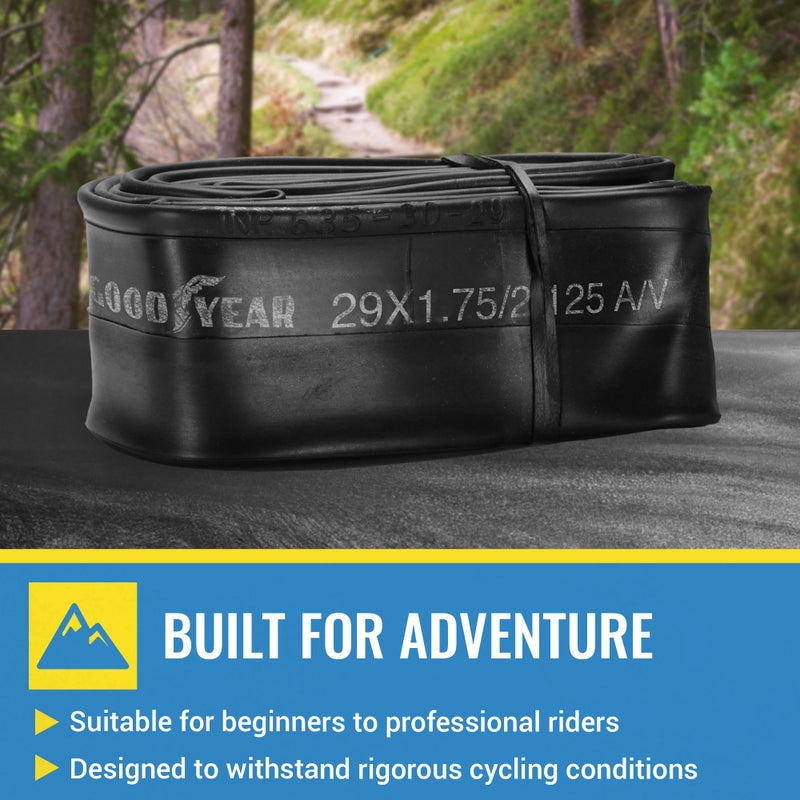 Goodyear Bicycle Tube, 29 X 1.75/2.125 | 29-inch Bike Tube with Butyl Rubber | Dependable Mountain Bike Tubes for Premium Cycling | 29 X 1.75/2.127 - Image 5