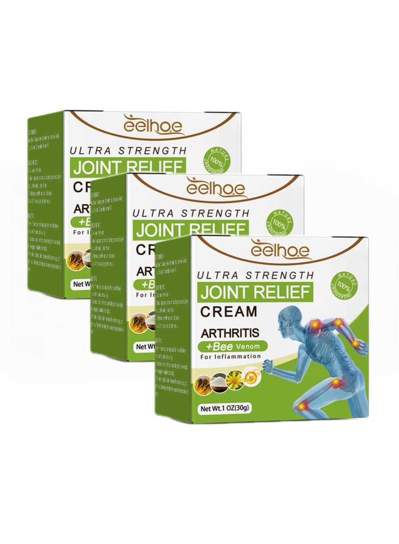 EELHOE 3-Pack Joint Repair Cream, Relieve Muscle And Joint Pain 30g*3  - Image 1