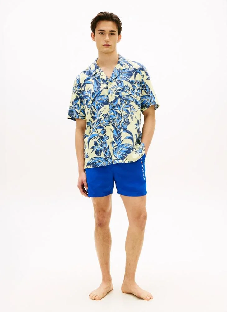 TOMMY HILFIGER  Essential Print Bowling Shirt for Men | Best Price UAE