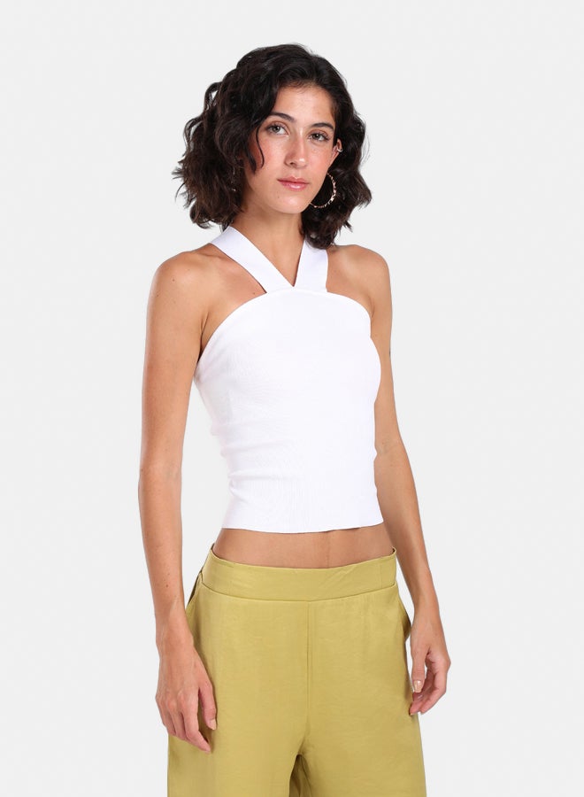 Clue Crisscross Back Crop Top - Image 5