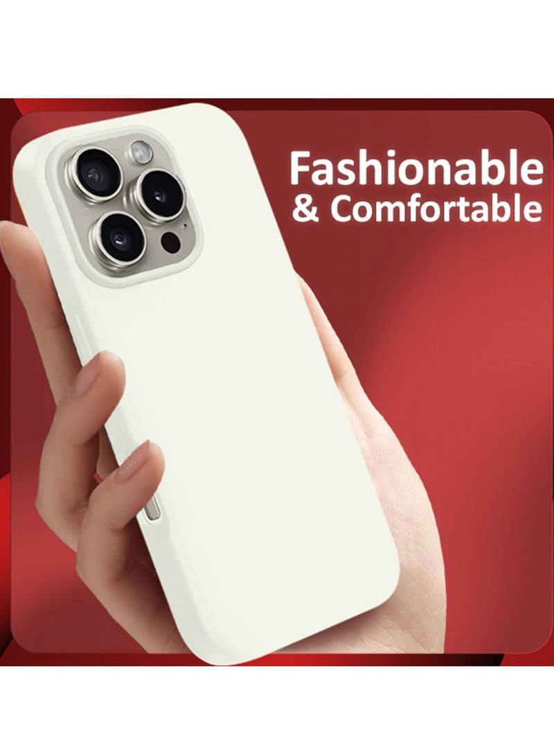 Liquid Silicone Protective Case for iPhone 16 Pro Max with Microfiber Lining - Image 4