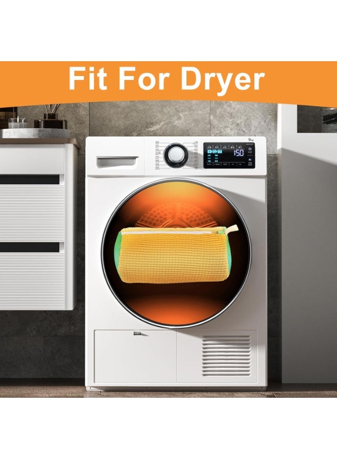 Reusable and hangable shoe washing bag for the washer and dryer, shoe bag for the washing machine for all types and sizes of shoes. (One piece in yellow) - Image 3