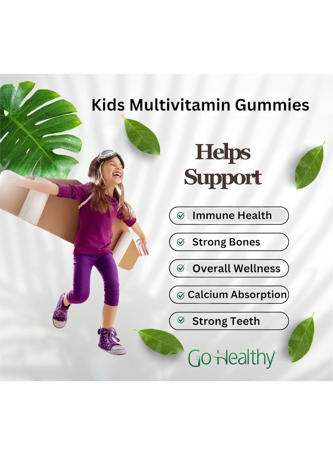 Go Healthy Natural Kids Multivitamin Gummies for Kids - Image 3