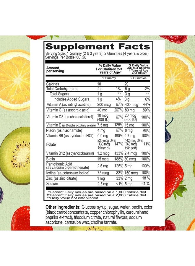 Go Healthy Natural Kids Multivitamin Gummies for Kids - Image 5