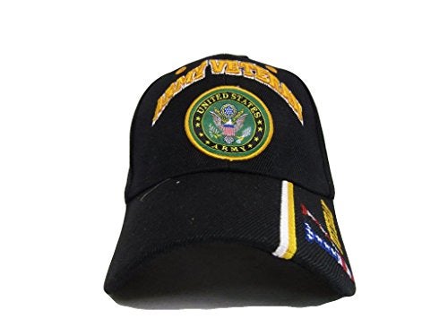 AES Auhafaly United States Army Veteran Men's Standard Baseball, Black, One Size - Image 4
