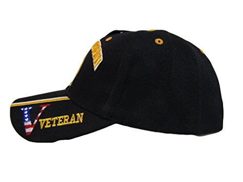 AES Auhafaly United States Army Veteran Men's Standard Baseball, Black, One Size - Image 3