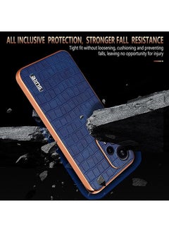 erorex Case For Redmi Note 12 Turbo Electroplated Frame Crocodile Texture Full Coverage Phone Case  - Image 4