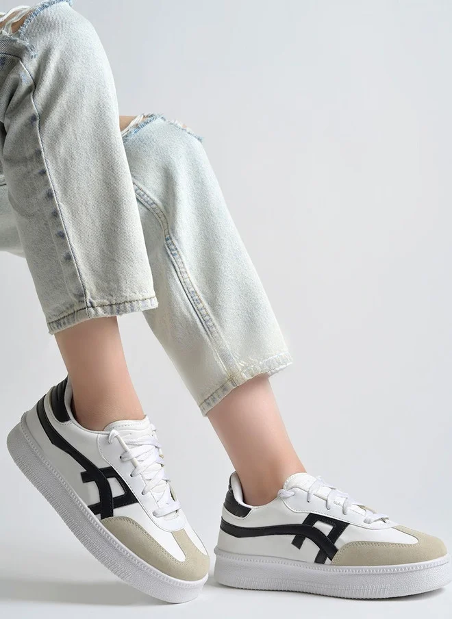 شوتوبيا Stylestry Women Colourblocked Sneakers