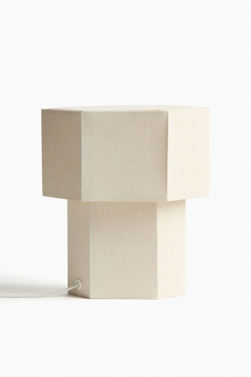 H&M Hexagonal table lamp