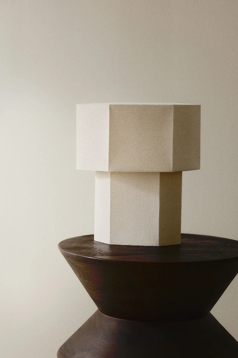 H&M Hexagonal table lamp