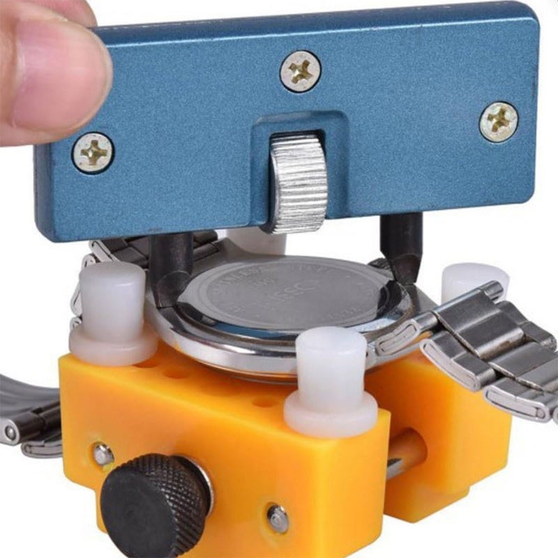 MySouq-Store - 1Pcs - Professional Watch Back Remover Tool, Metal Adjustable Watch Back Case Opener Closer Remover Repair Screw Wrench Repair Kit Watchmaker Holder Tool Accessories No 2098A - Image 2