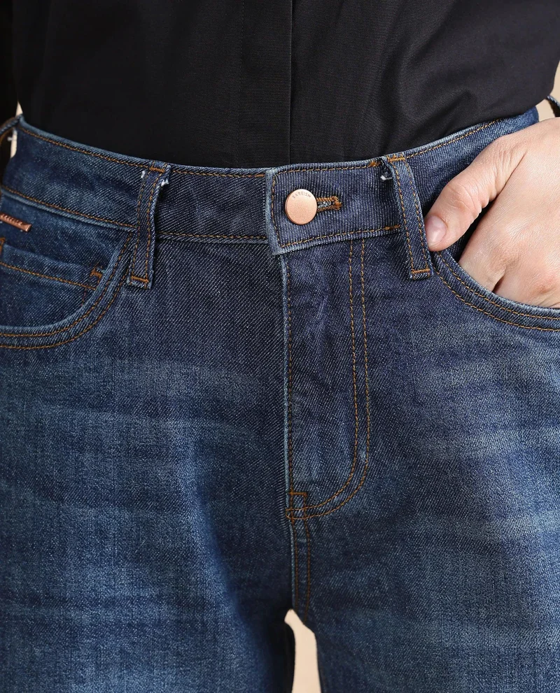 Rareism Women's Straight Fit Denim