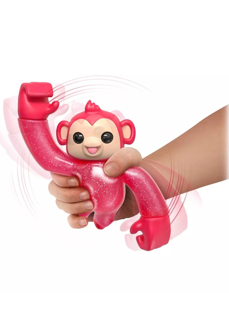 LITTLE LIVE PETS - Hug N' Hang Zoogooz - Mooki Monkey - Image 1