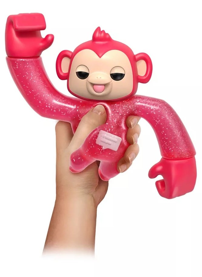 LITTLE LIVE PETS - Hug N' Hang Zoogooz - Mooki Monkey - Image 1