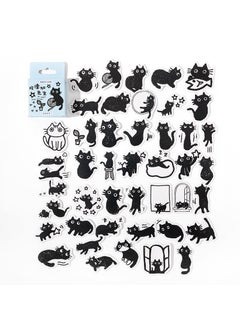 Mo ink boxed stickers Mr. Edgar series cat theme hand account DIY material decorative stickers cross-border