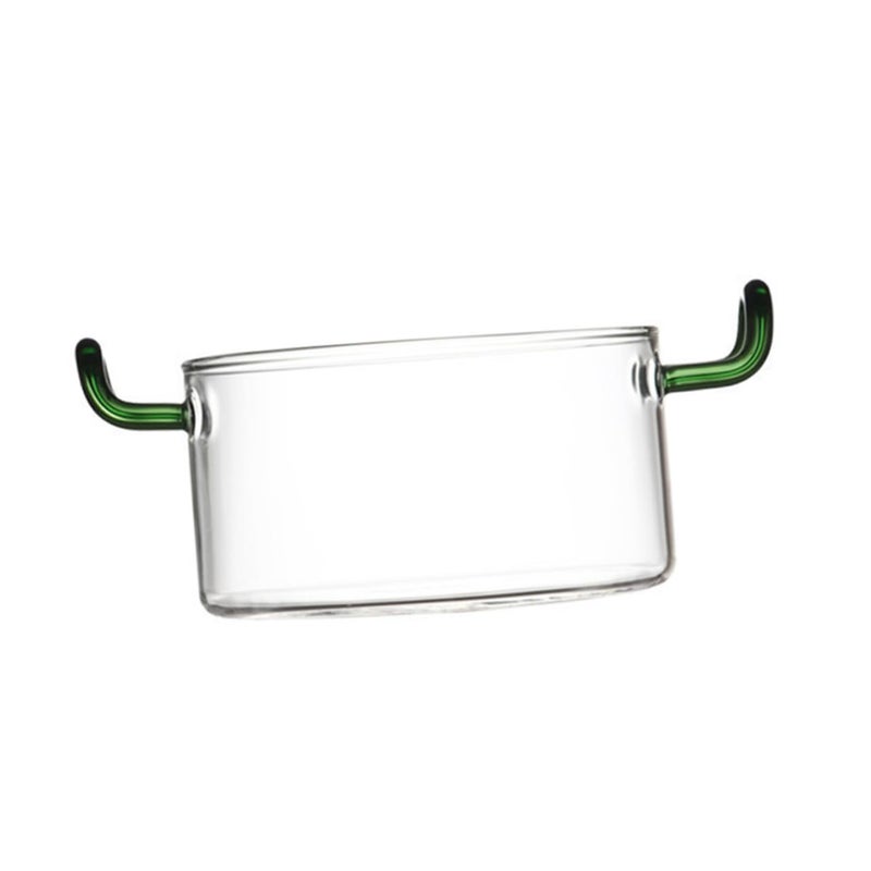Heat Resistant Clear Glass Bowl Transparent Salad Soup Bowl Smooth Rim Kitchen Use - Image 2