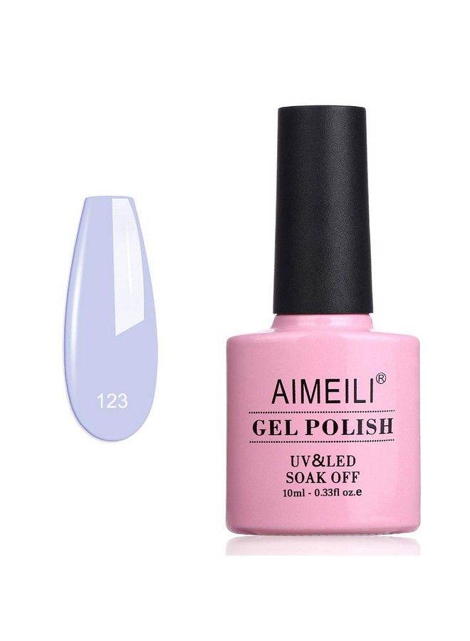 AIMEILI Soak Off U V Led Gel Nail Polish Ceratostigma Plumbaginoides (123) 10Ml - Image 2