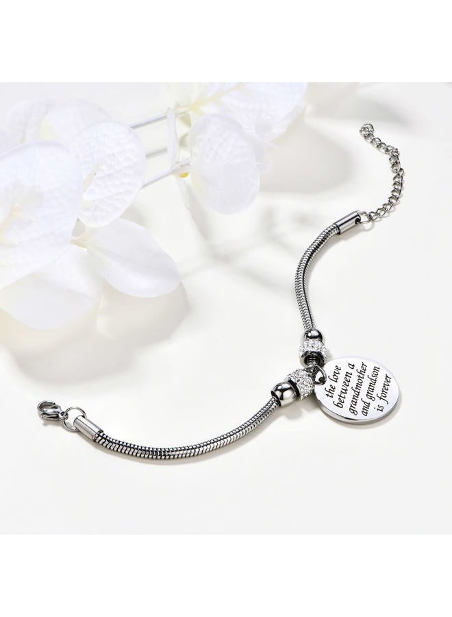 Yonhon Love between a Grandmother and Grandson is Forever Bracelet - Image 2